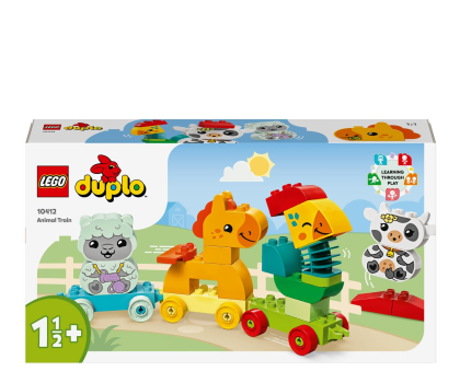 Klocki LEGO® LEGO DUPLO 10412 Pociąg ze zwierzątkami